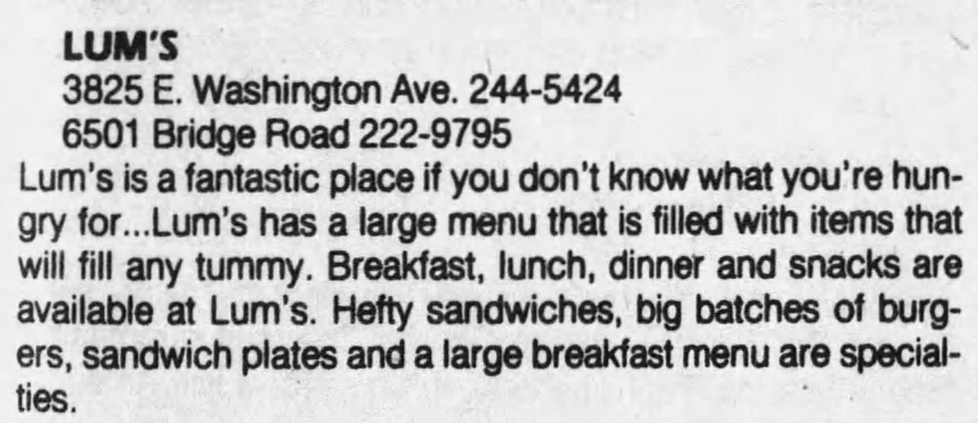 Lum's Restaurant